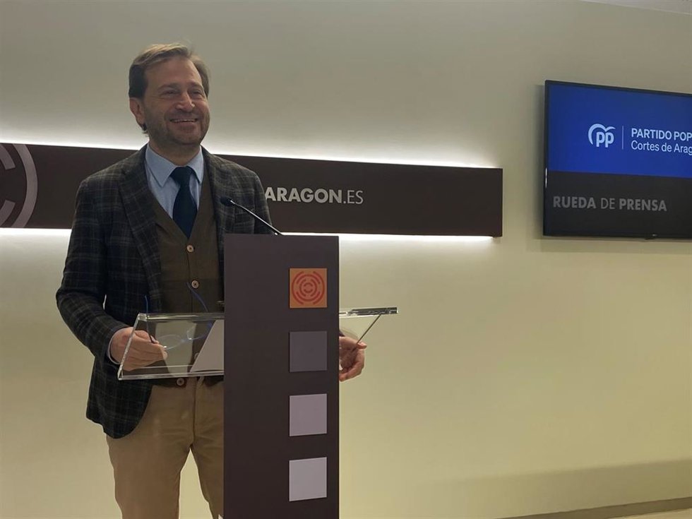 Fernando Ledesma, portavoz de Justicia del PP en las Cortes de Aragón