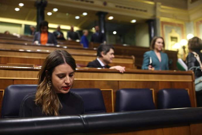 La ministra de Igualdad, Irene Montero