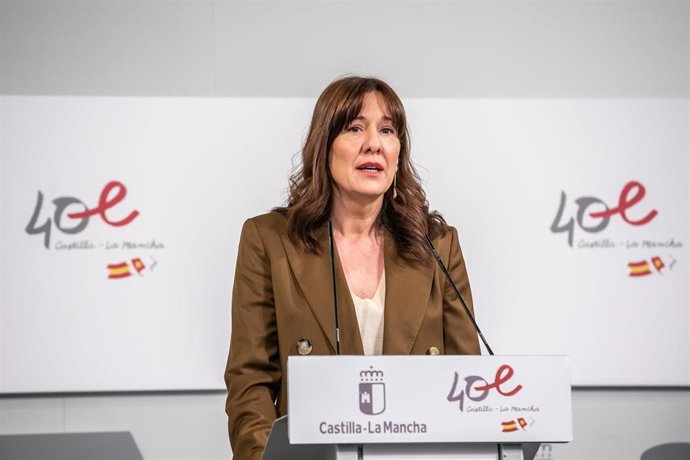 La consejera de Igualdad y portavoz del Gobierno de C-LM, Blanca Fernández