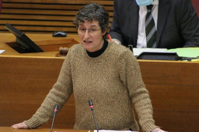 Archivo - La diputada y portavoz de Medio Ambiente de Compromís en Les Corts, Graciela Ferrer.