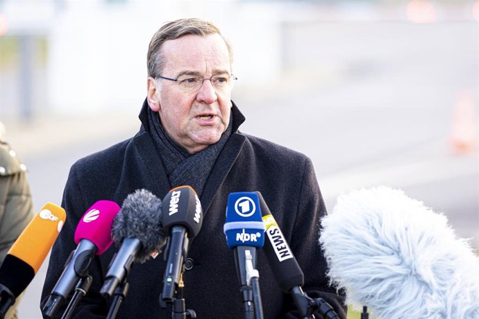 El ministro de Defensa de Alemania, Boris Pistorius