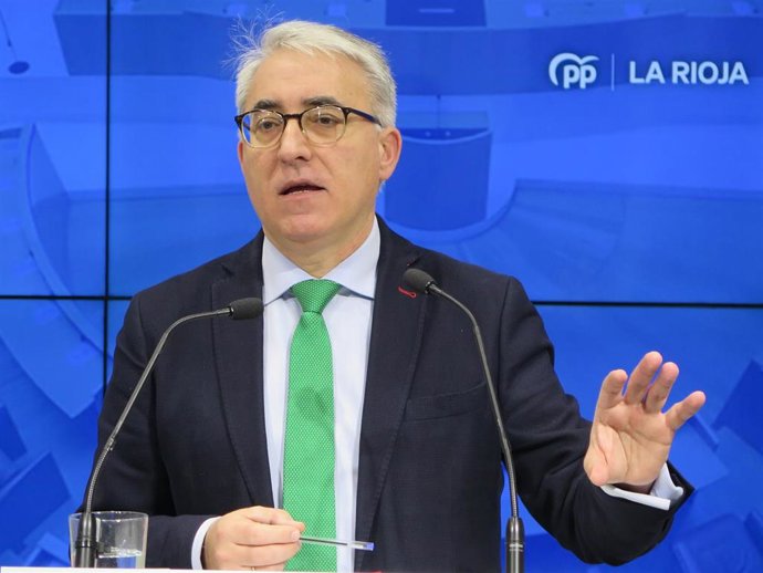 El portavoz del PP, Jesus Ángel Garrido