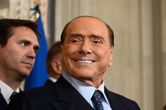 Archivo - L'ex-primer ministre italià Silvio Berlusconi