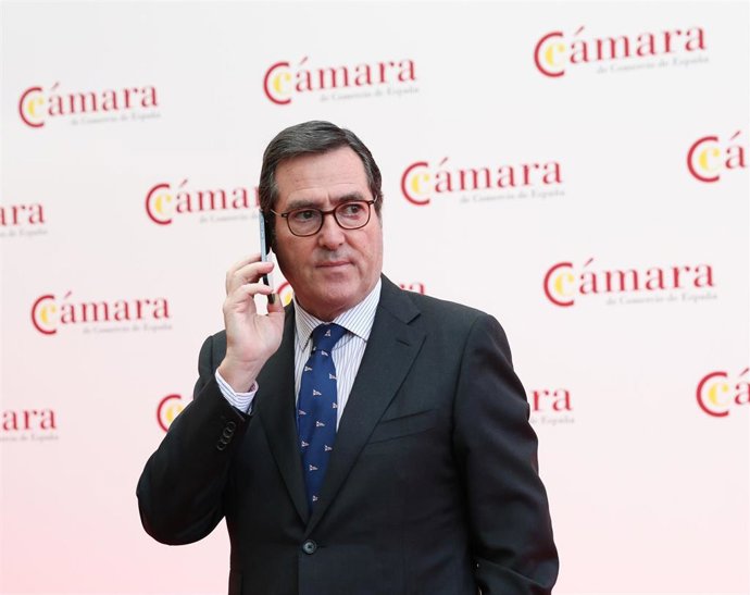 El presidente de la Confederación Española de Organizaciones Empresariales (CEOE), Antonio Garamendi