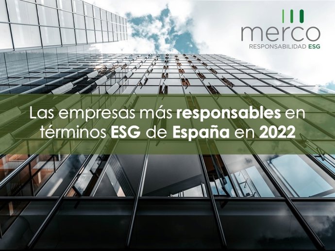 Ranking Merco 2022 de empresas de España más responsables bajo criterios ESG