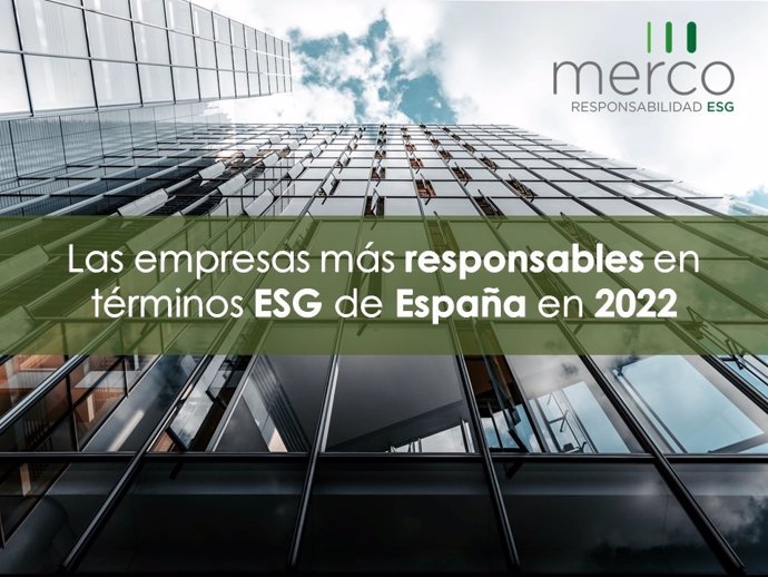 Ranking Merco 2022 de empresas de España más responsables bajo criterios ESG