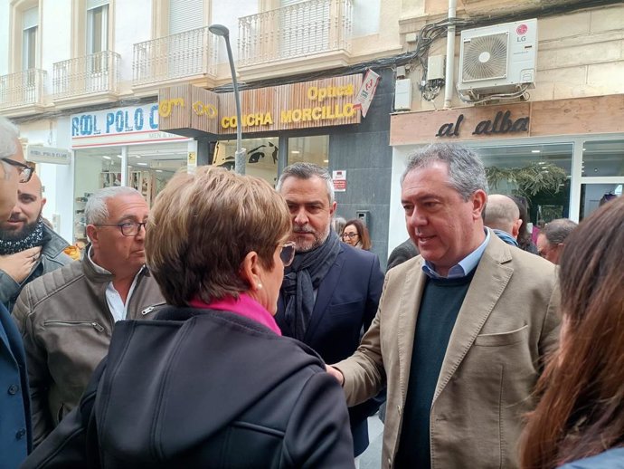 El secretario general del PSOE-A, Juan Espadas.