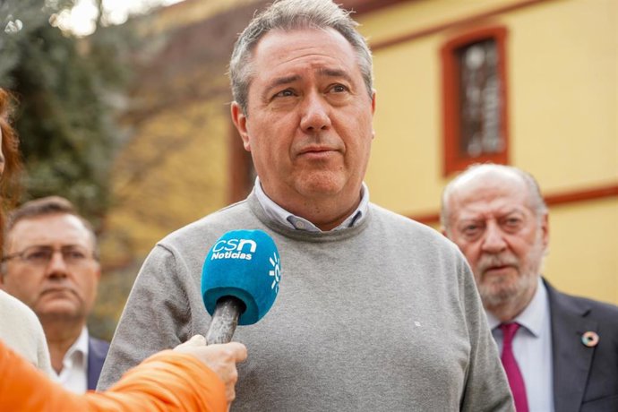 El secretario general del PSOE de Andalucía, Juan Espadas, en una imagen de archivo. 