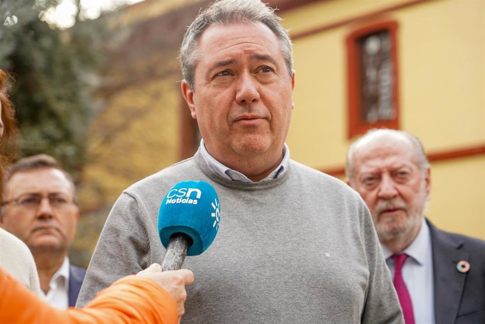 El secretario general del PSOE de Andalucía, Juan Espadas, en una imagen de archivo. 