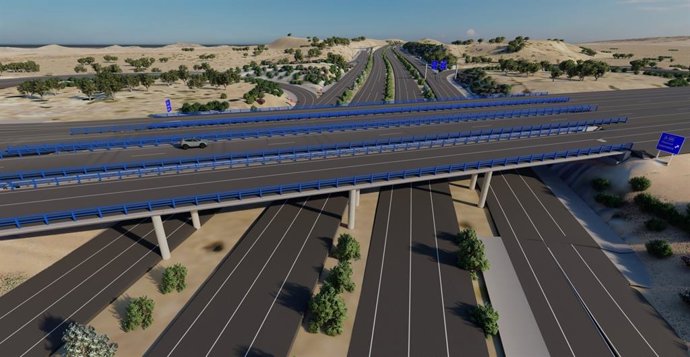 Viaducto sobre la A-66