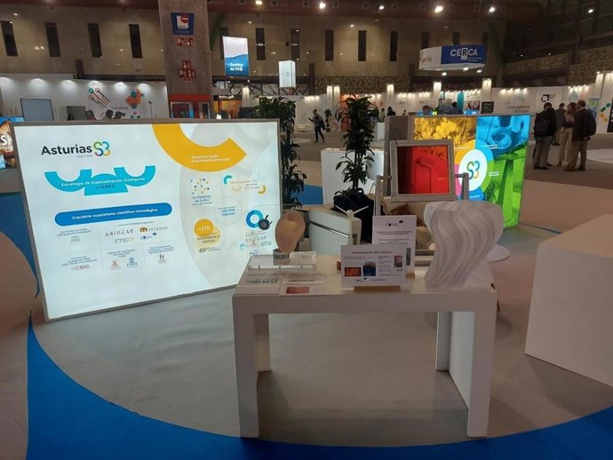 Estand de Asturias en el Foro Transfiere