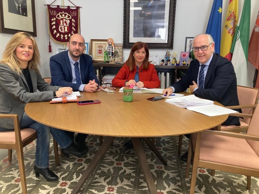 Reunión en el Ayuntamiento.