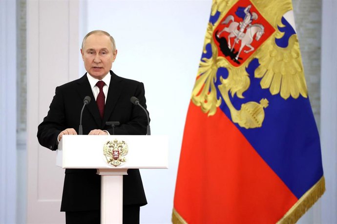 Archivo - El presidente de Rusia, Vladimir Putin.