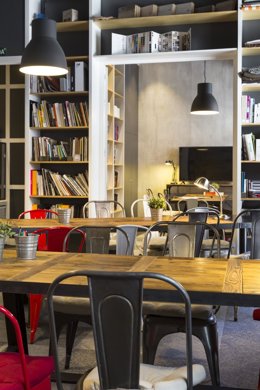 Interior de las aulas de Insenia