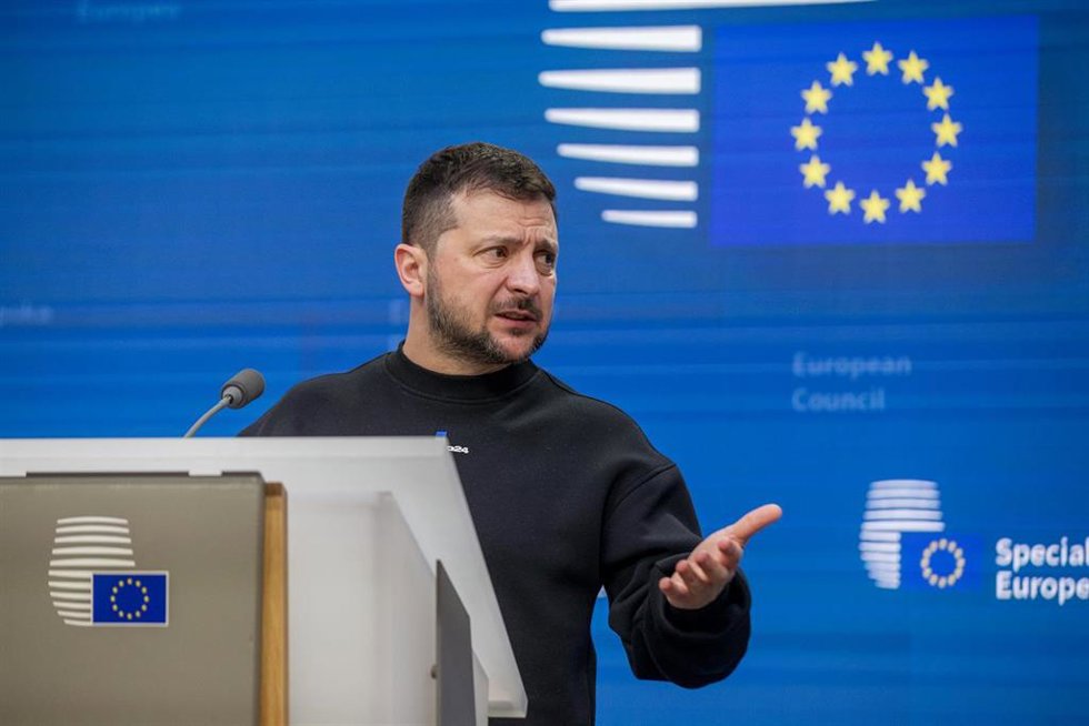 Volodimir Zelenski, presidente de Ucrania