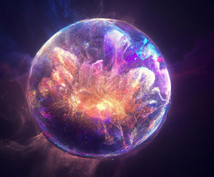 Ilustración de la explosión esférica