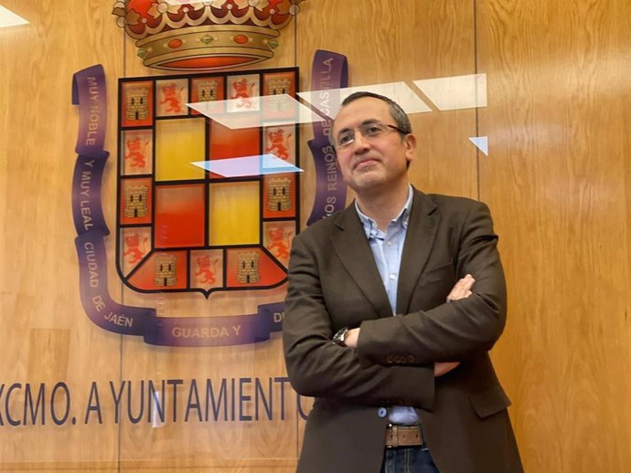 Archivo - Manuel Bonilla, portavoz del PP en el Ayuntamiento de Jaén