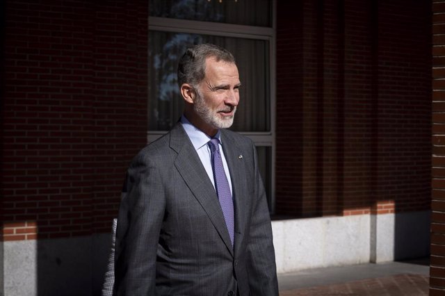 Archivo - El Rey Felipe VI
