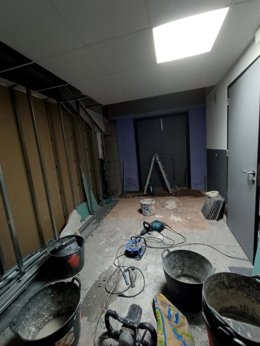 Obras del cambiador inclusivo