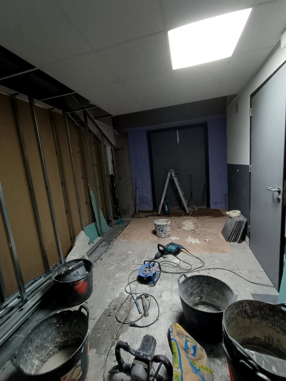 Obras del cambiador inclusivo
