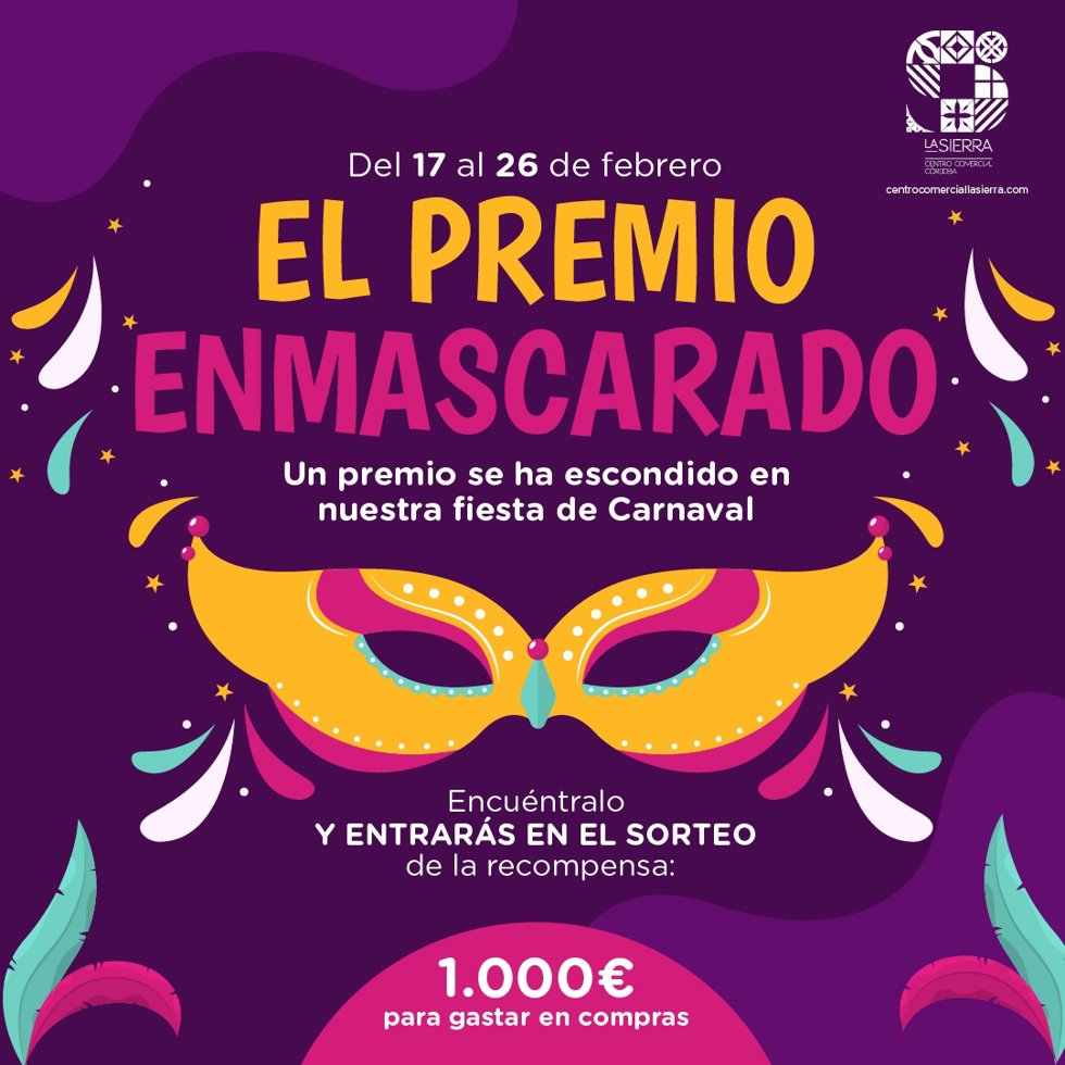 Cartel de 'El premio enmascarado'.