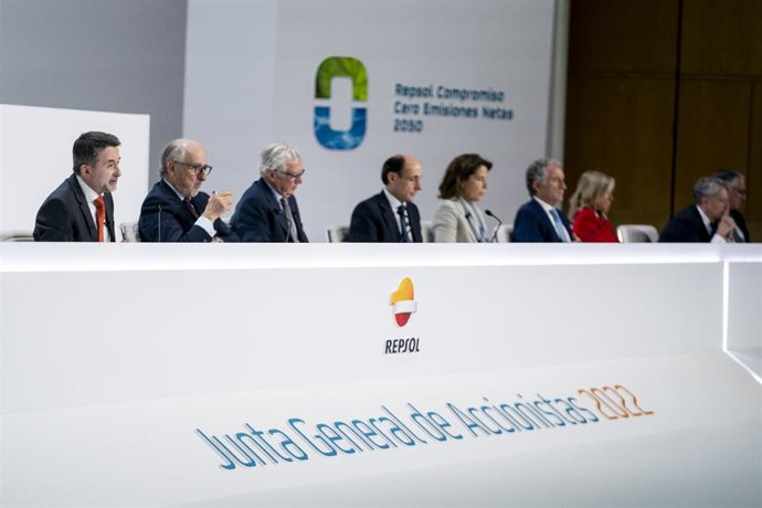 Archivo - Junta de accionistas de Repsol