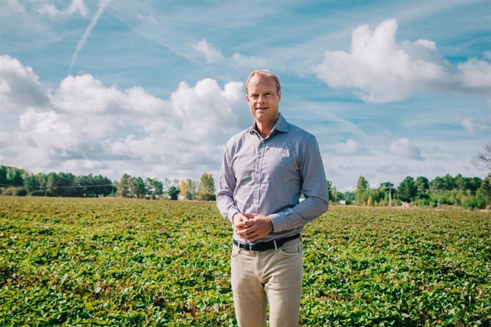 Archivo - Michael Brinkmann, CEO de Planasa, empresa navarra que ha inaugurado un centro de I+D en México para lanzar nuevas variedades de frutos rojos en Latinoamérica y EEUU.