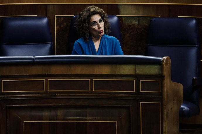 La ministra de Hacienda y Función Pública, María Jesús Montero