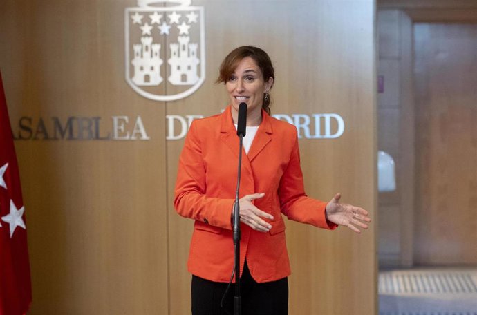 La portavoz de Más Madrid en la asamblea y candidata a la Presidencia regional, Mónica García.