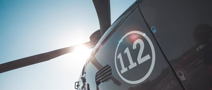 Helicóptero del 112