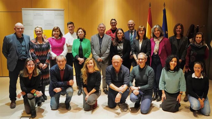 Archivo - Imagen de los participantes en la firma del protocolo Tejiendo Redes