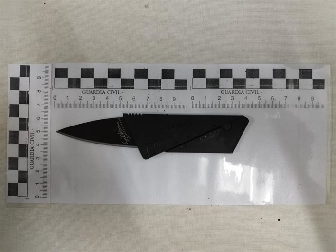 Imagen del arma incautada