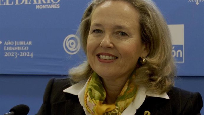 La vicepresidenta primera y ministra de Asuntos Económicos, Nadia Calviño.