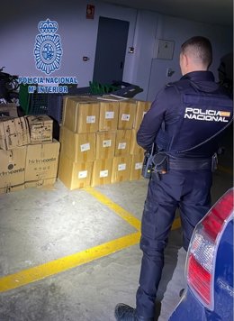 Material incautado en el marco de la operación