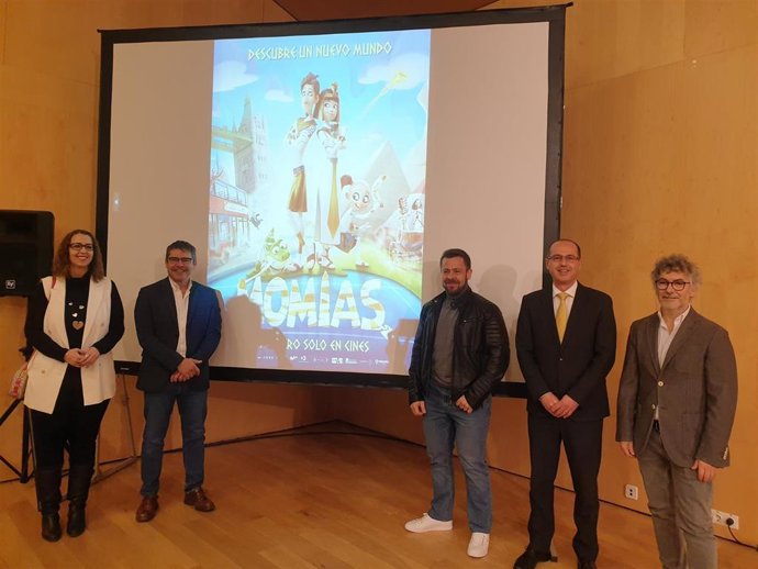 Presentación del preestreno de la pelicula de animación 'Momias' que tendrá lugar en Guadalajara