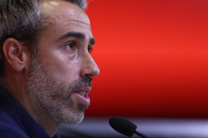 Archivo - Jorge Vilda, seleccionador nacional femenino de fútbol en la Ciudad del Fútbol de la RFEF en Las Rozas (Madrid).