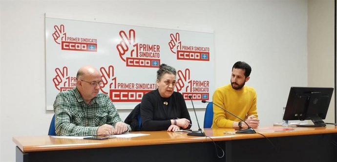 Herminio García, Lola Panera y Javier Martínez.