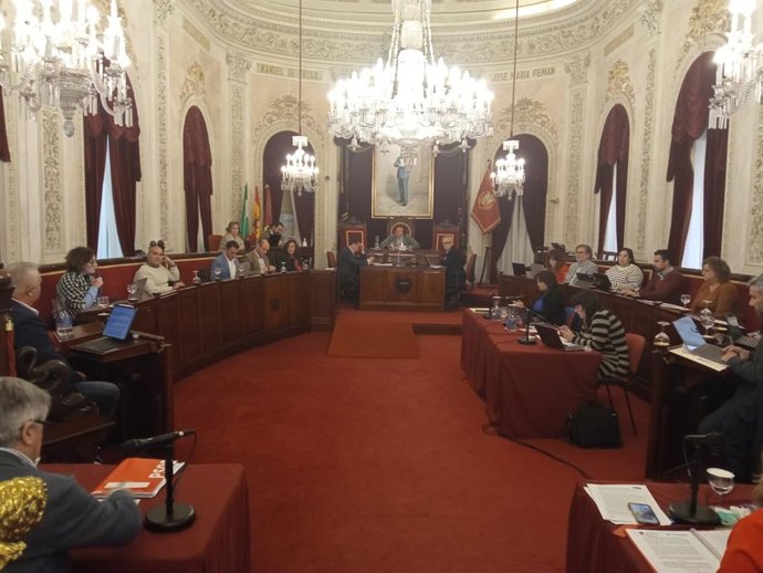 Pleno de febrero del Ayuntamiento de Cádiz