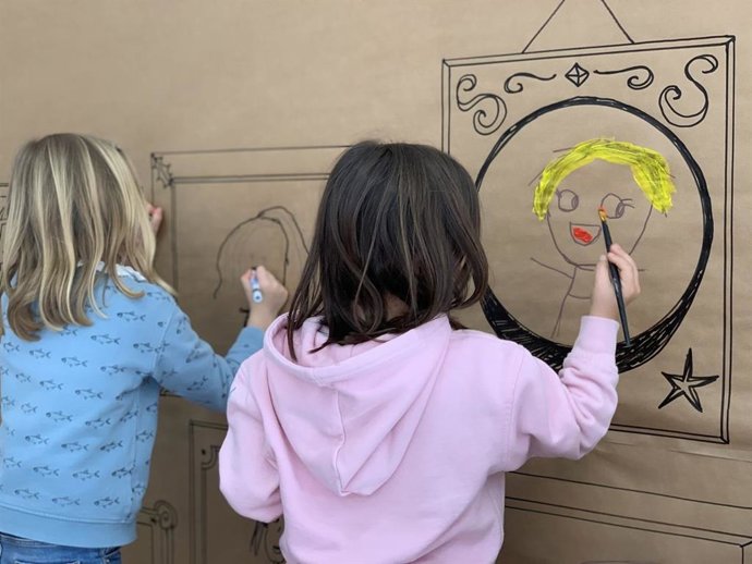 Uno de los talleres que organiza el MPM en vacaciones escolares.