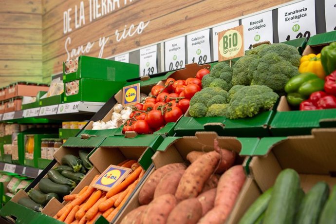 Verduras y frutas Bio de Lidl