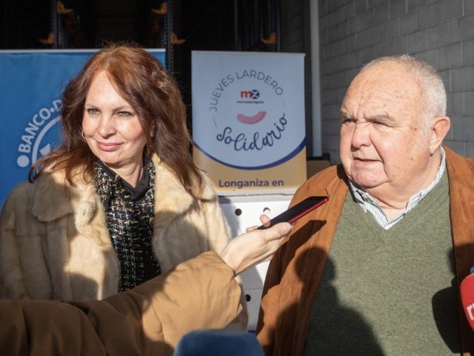 El presidente del Banco de Alimentos, José Ignacio Alfaro