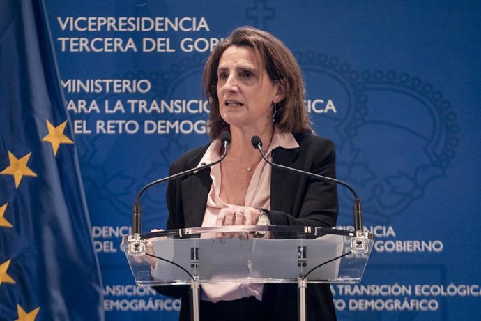 La vicepresidenta tercera y ministra para la Transición Ecológica y el Reto Demográfico, Teresa Ribera, archivo 