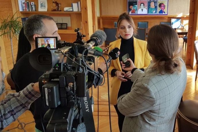 La consejera de Ciencia, Universidad y Sociedad del Conocimiento del Gobierno de Aragón, Maru Díaz.