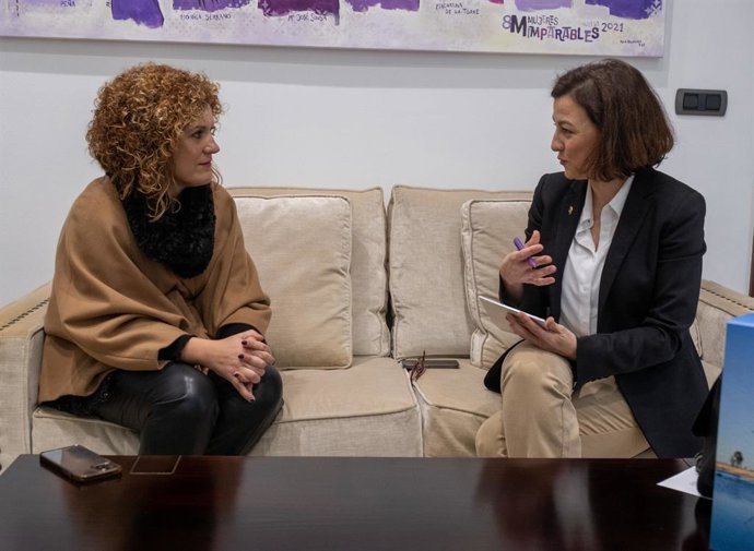 Imagen de la reunión en la Diputación.