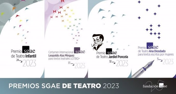 La Fundación SGAE convoca sus cuatro premios para autores de teatro 2023