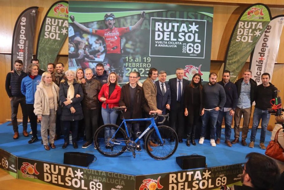Sevilla.-Alcalá de Guadaíra acoge la presentación de la vuelta ciclista Andalucía Ruta del Sol 