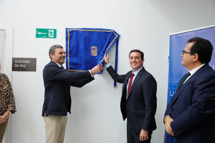 Inauguración del edificio de usos múltiples de Los Gallardos (Almería).