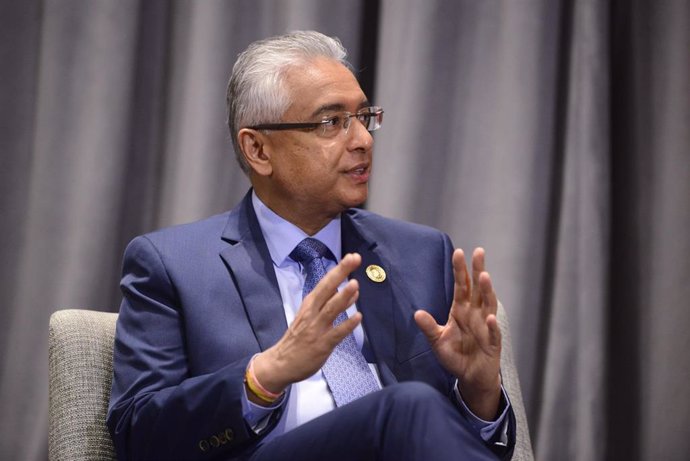 Archivo - El primer ministro de Mauricio, Pravind Jugnauth