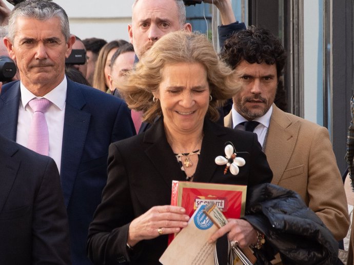 La Infanta Elena en Madrid