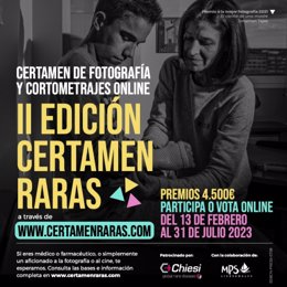 Chiesi España lanza la 2 edición del Certamen Internacional de Fotografía y Cortometrajes sobre enfermedades raras.